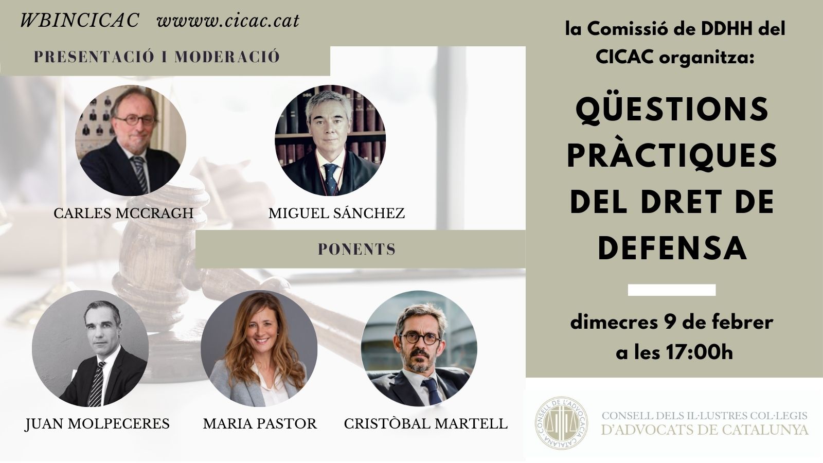 Dret de Defensa 9 febrer