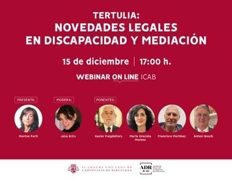 Les novetats legals de discapacitat i menors