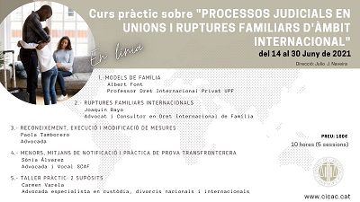 Processos judicials en unions i ruptures familiars internacionals