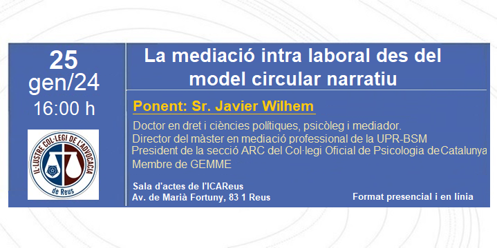 La mediació intra laboral