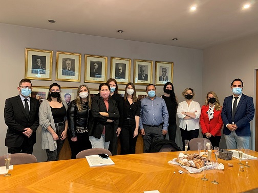 Recepció dels nous togats