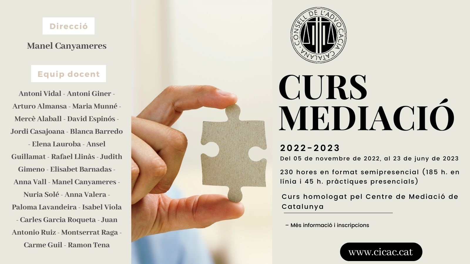 Curs de mediació